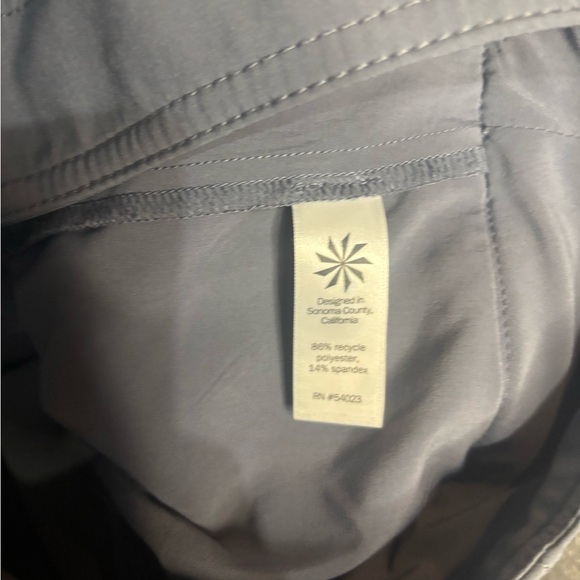 Athleta Skort Womens 0  Grey Everyday Swing Lightweight Inner Liner Skirt - Picture 5 of 8